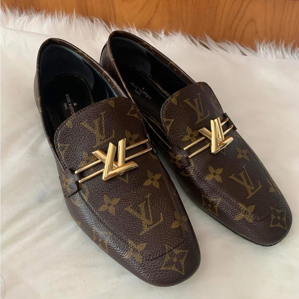Sold❌Louis Vuitton Brown Loafers - Unisex 💗